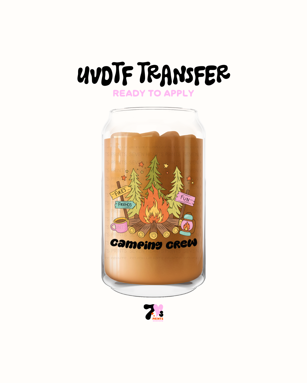 Camping crew - UVDTF Decal