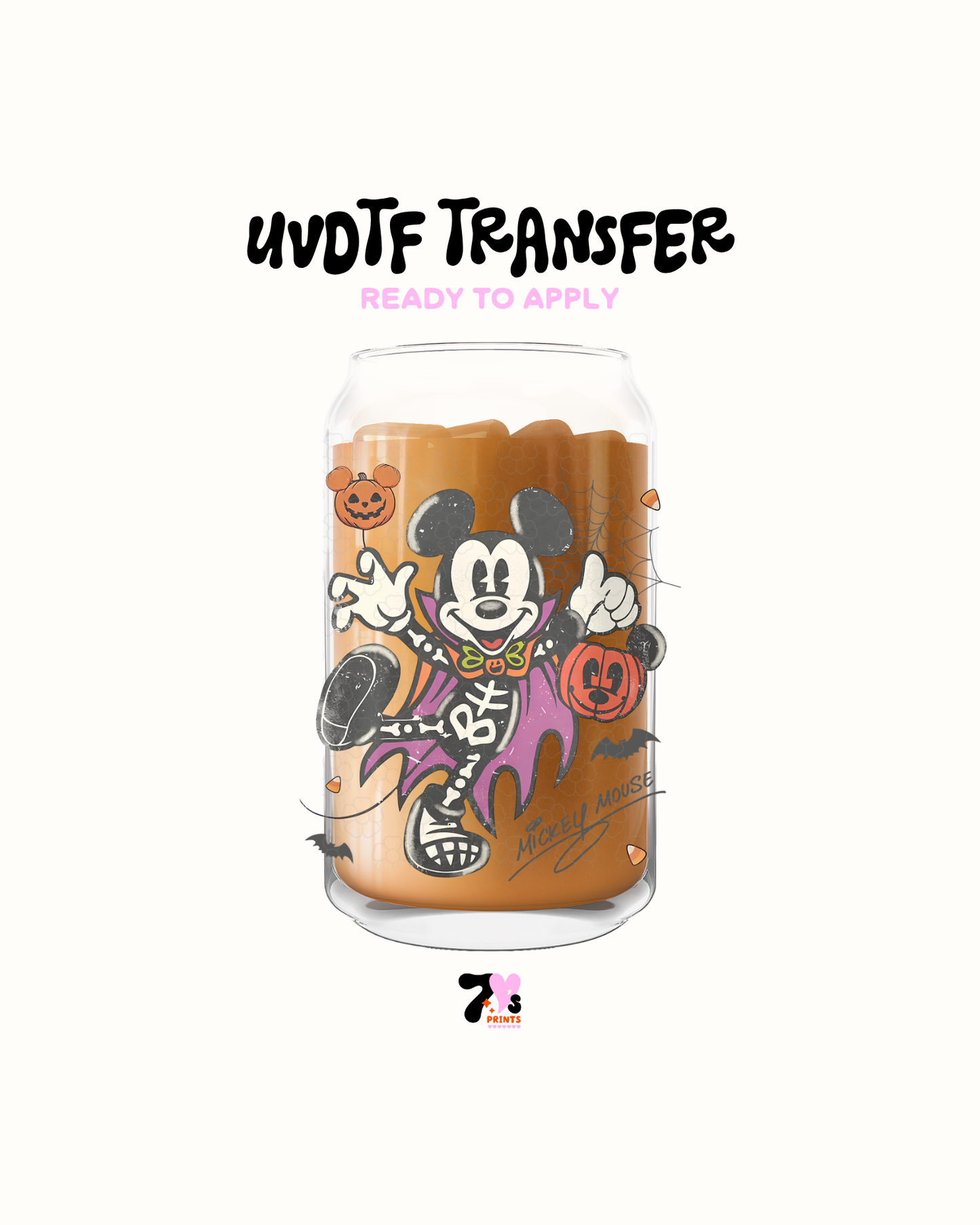 Scary mouse club - UVDTF Decal