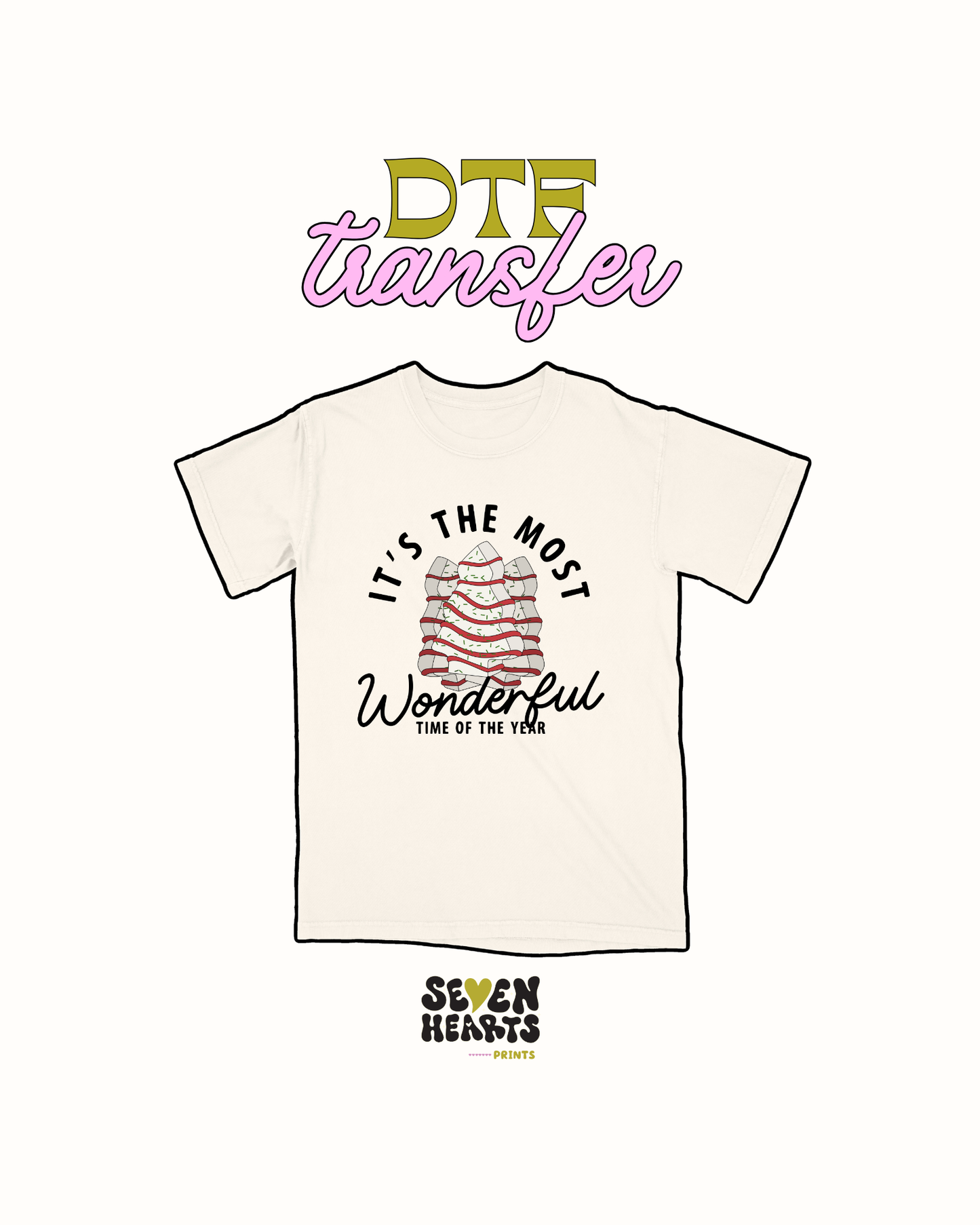 Its the most wonderful time of the year - DTF Transfer