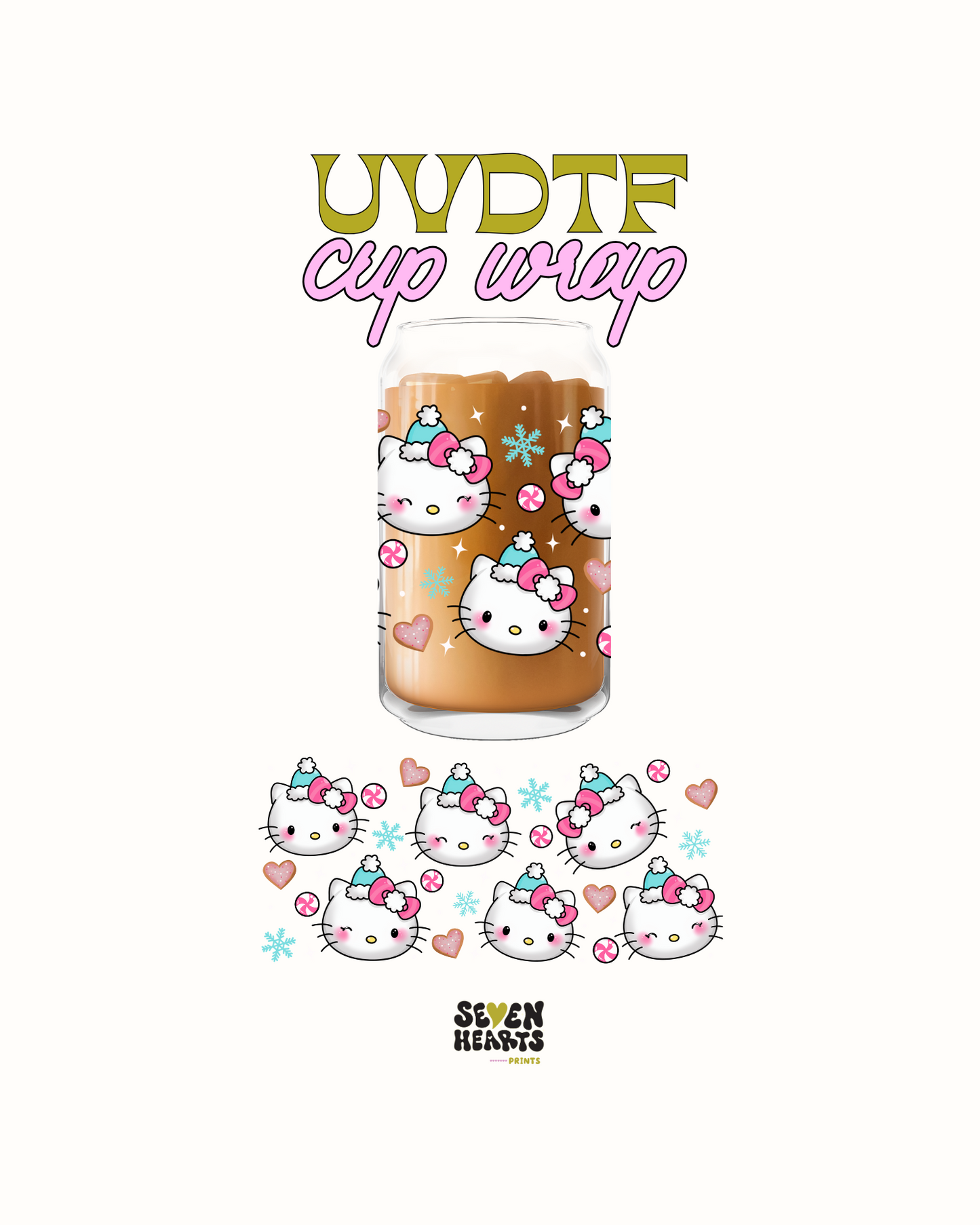 Kitty xmas - UVDTF