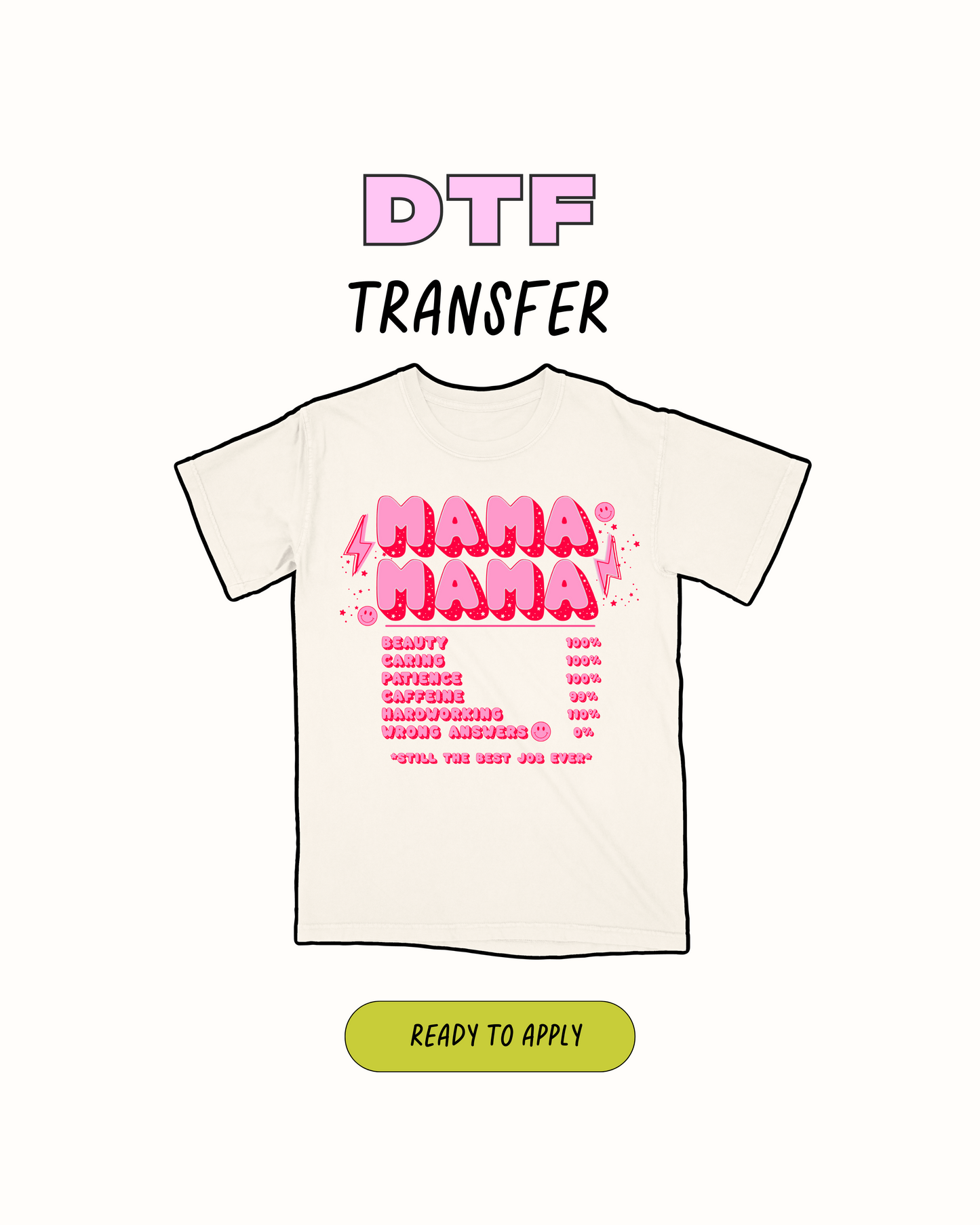 Mamá Rosa - Transferencia DTF