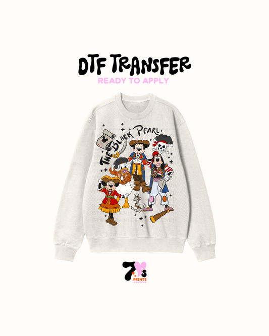 The black pearl - DTF Transfer