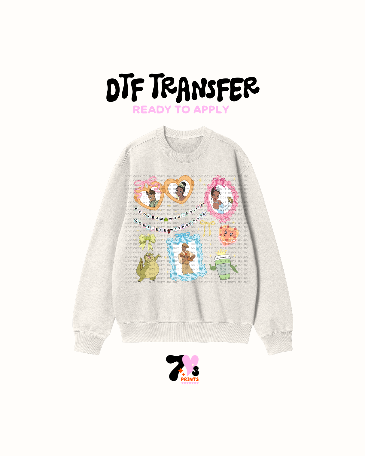 Princess 9 - DTF Transfer