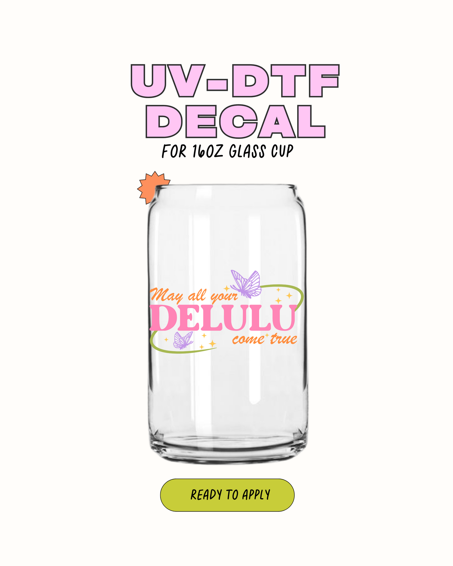 Delulu - UVDTF