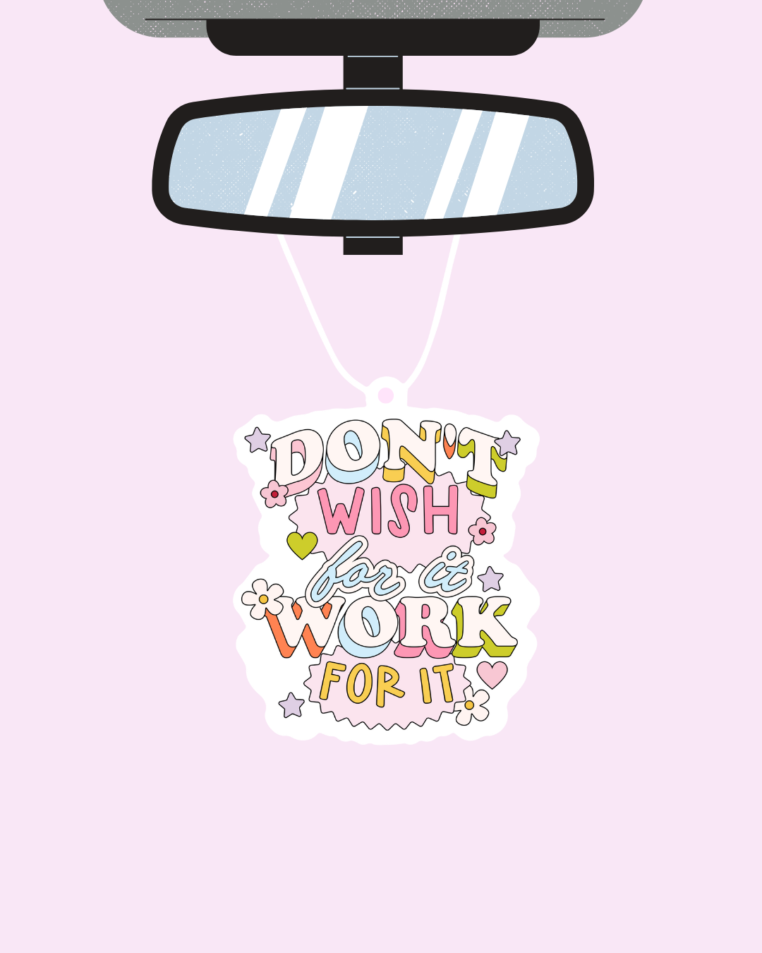 Work for it - Air Freshners Set fof 4