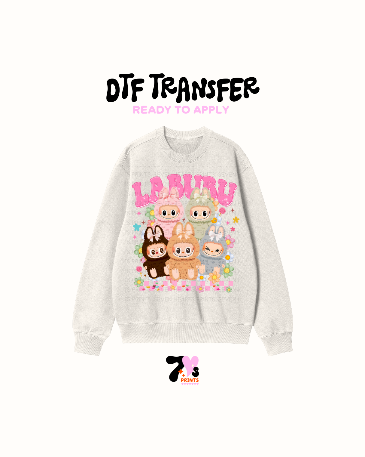 Labubu- DTF Transfer