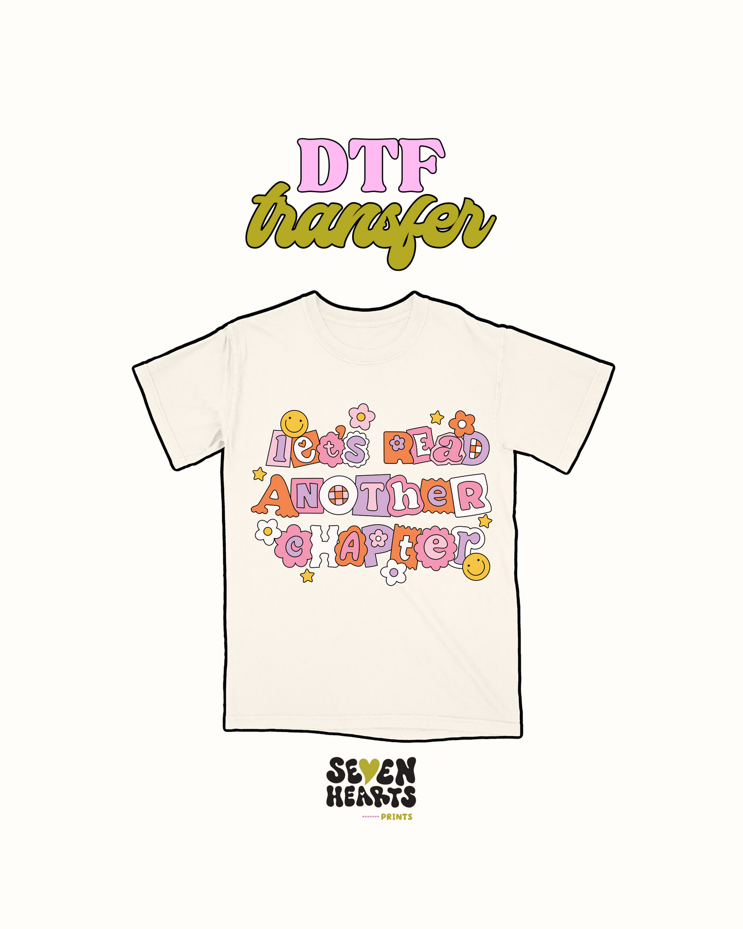 Lets read one more chapter - DTF Transfer