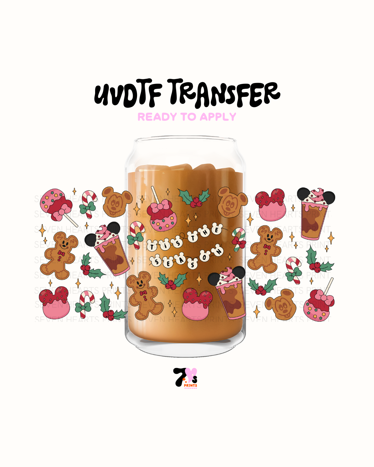 Mouse tis the season - UVDTF Wraps