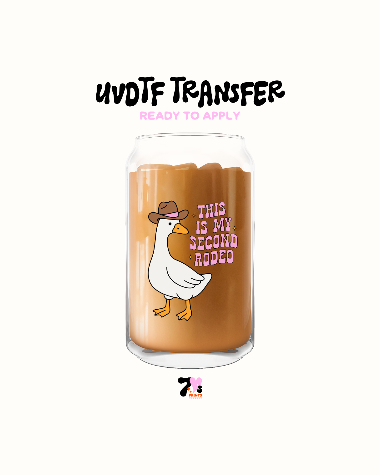 This is my second rodeo- UVDTF Decal