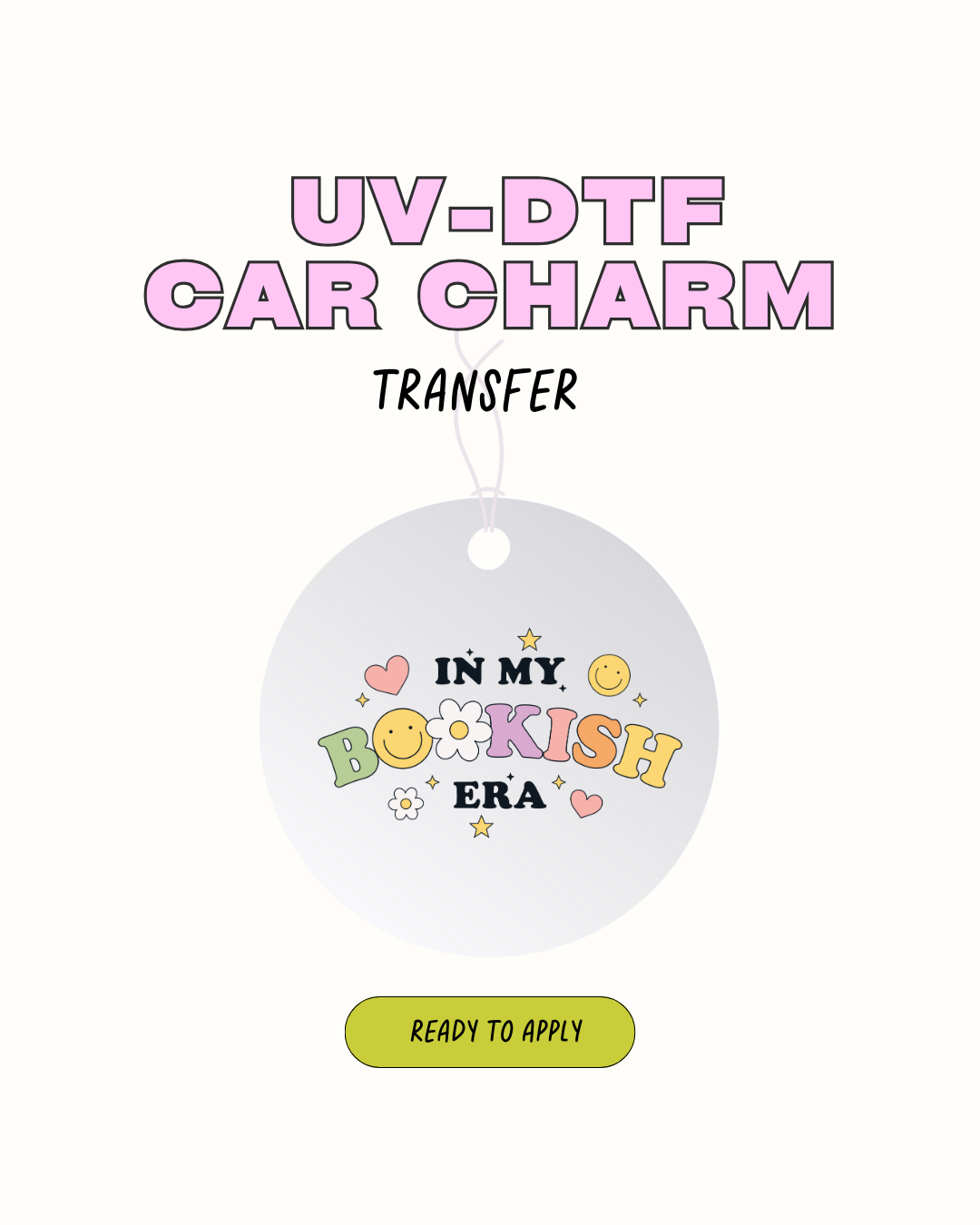 In My bokish Era -  Car Charm Decal