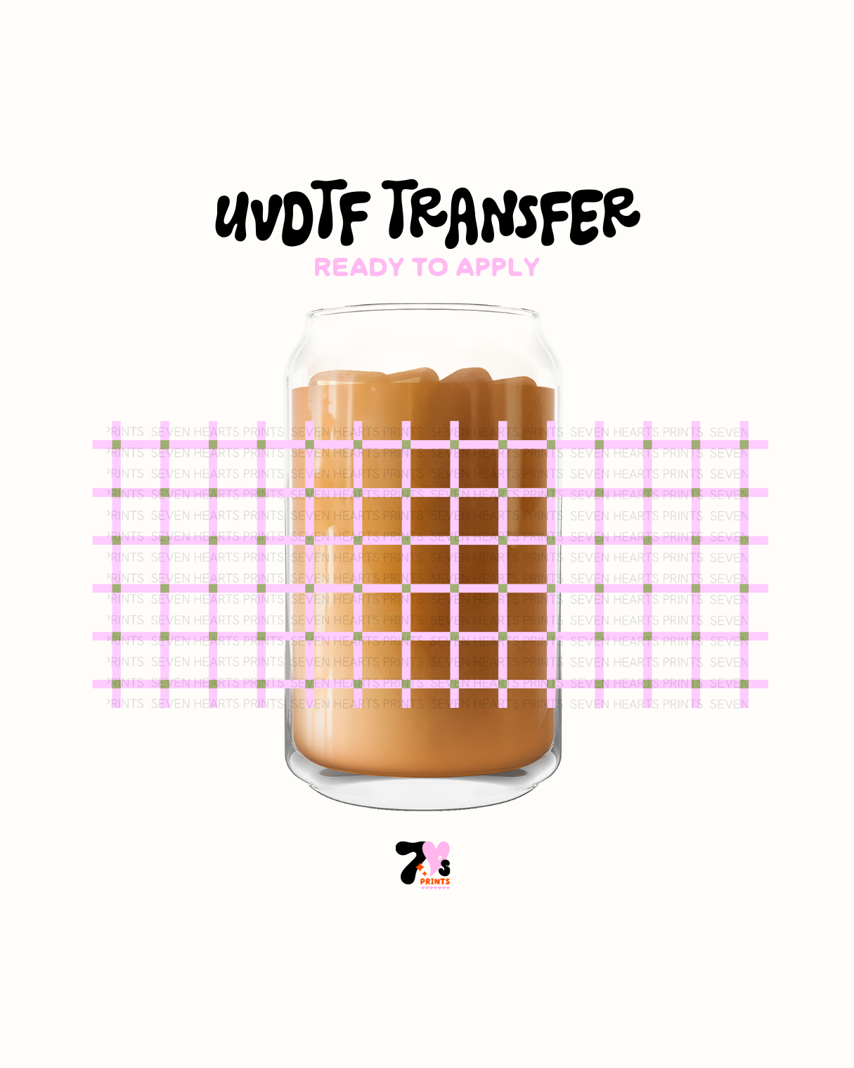 Checkered - UVDTF Wrap
