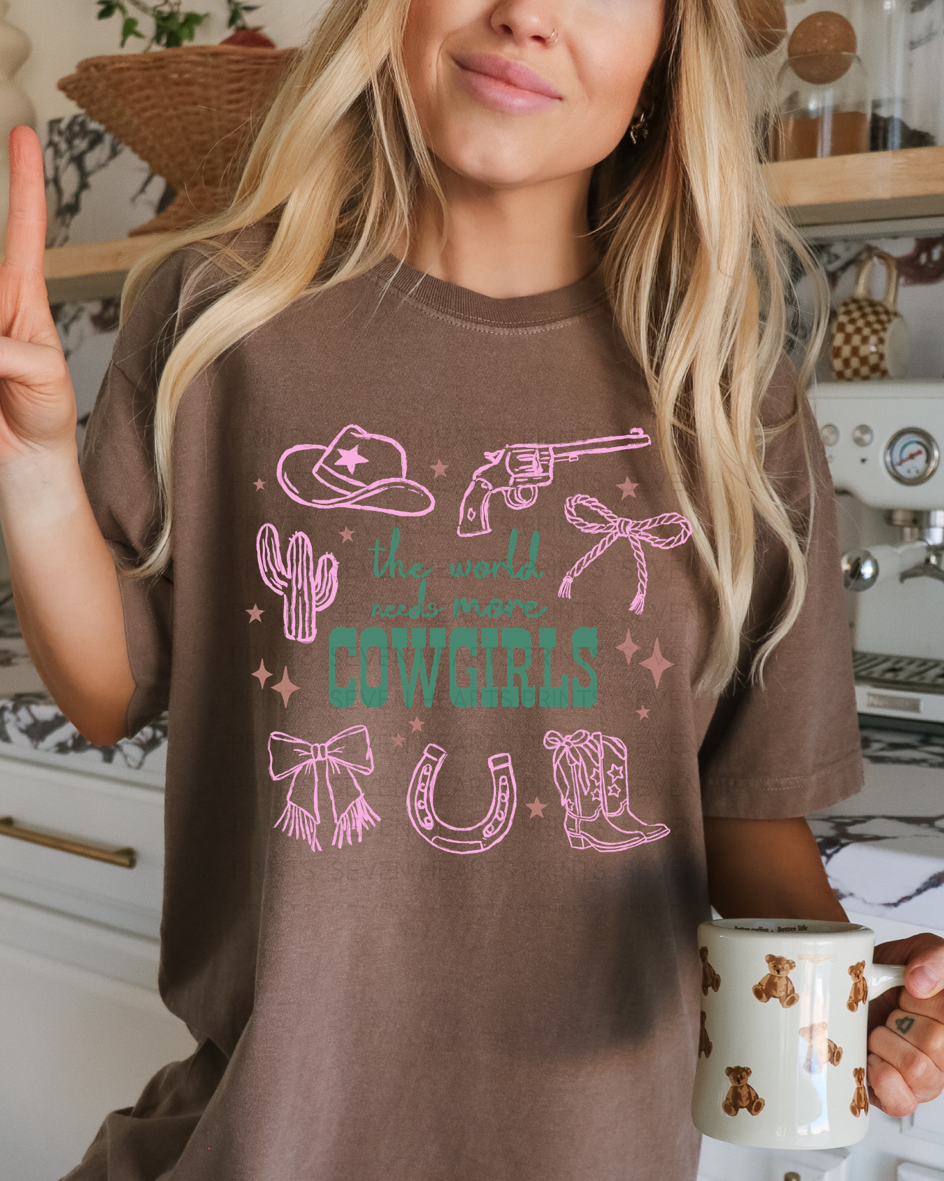 The world needs more cowgirls - DTF Transfers