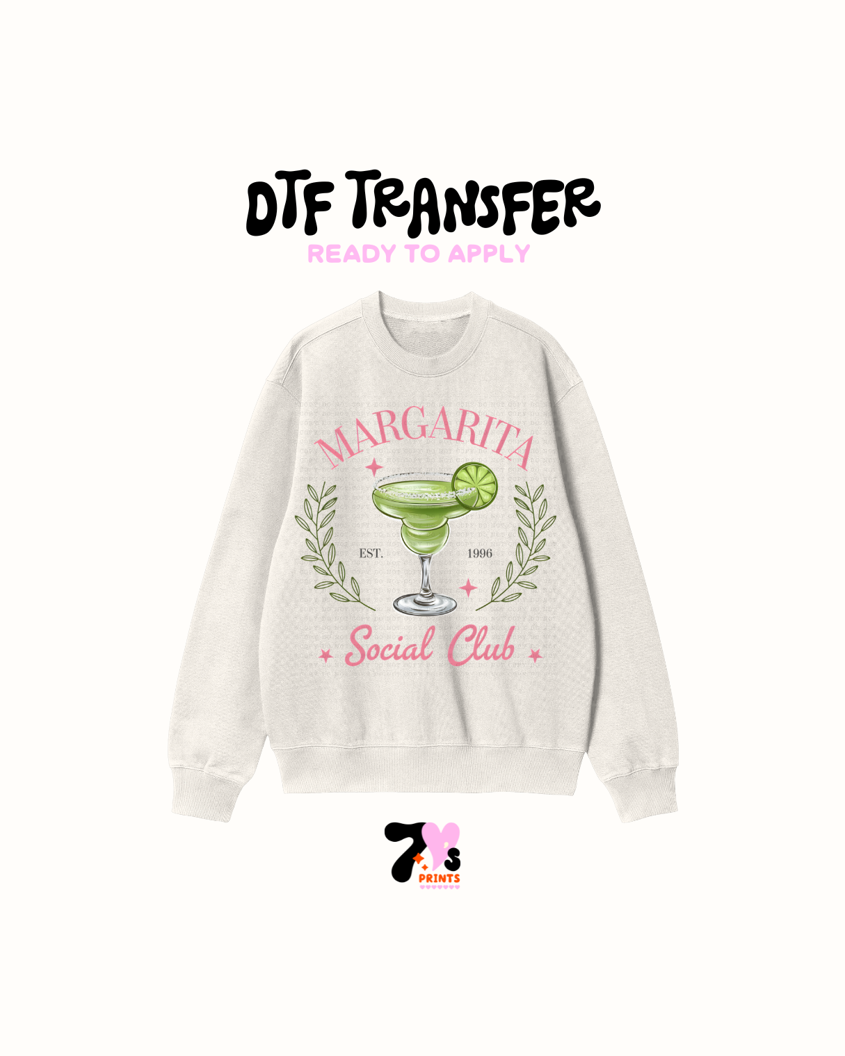 Margarita Social Club - DTF Transfer