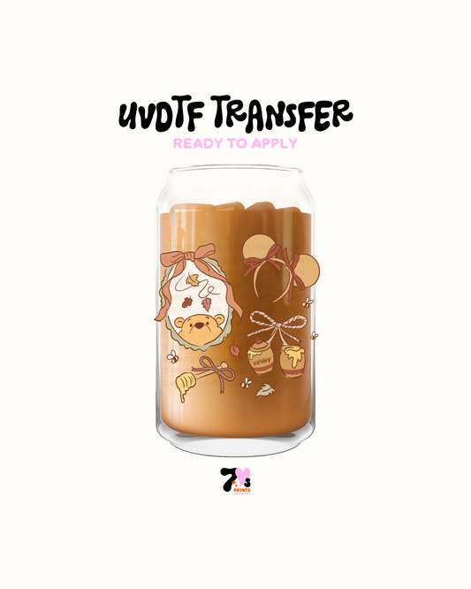 Bear Fall - UVDTF Decal