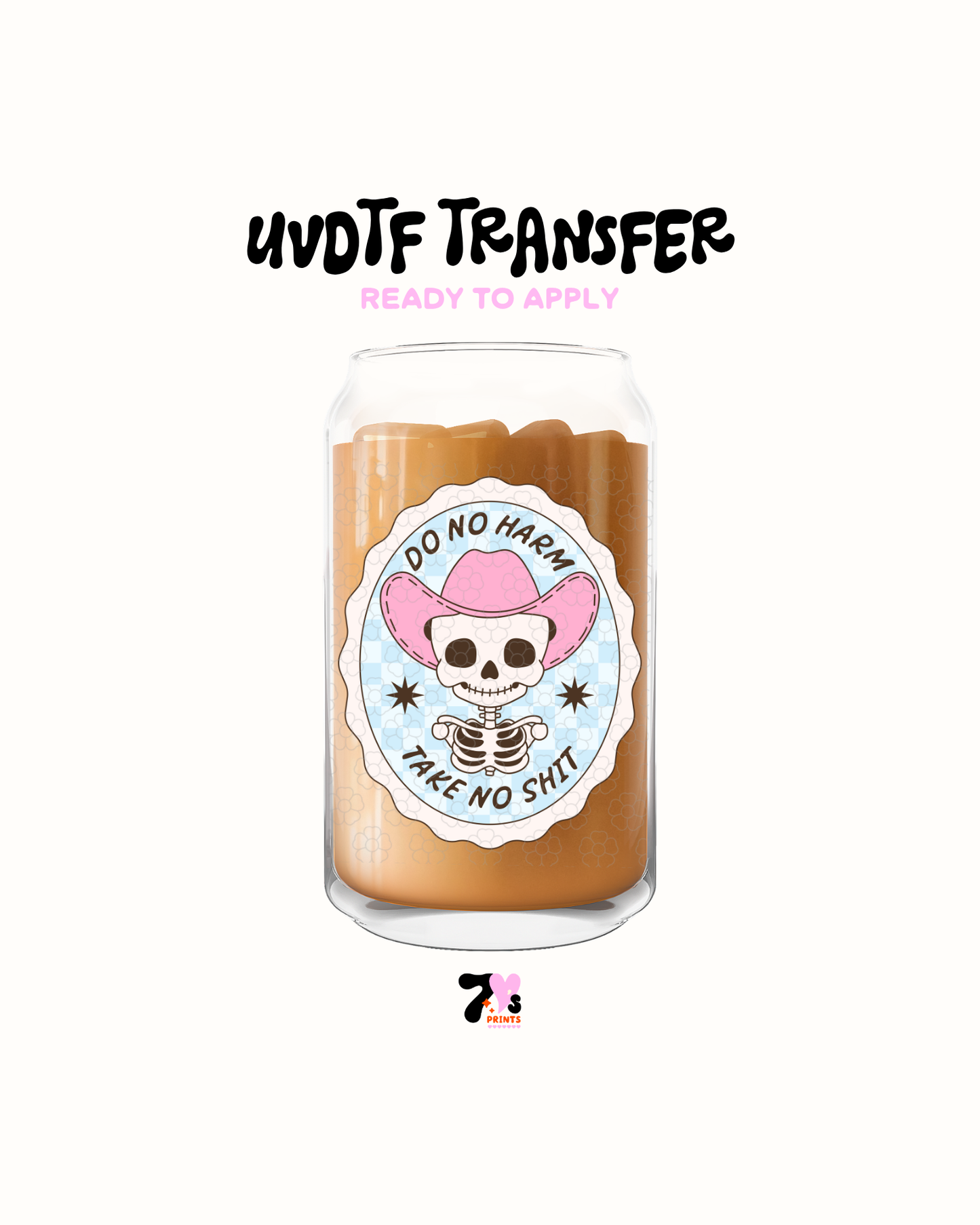 Do not harm take that shit- UVDTF Decal
