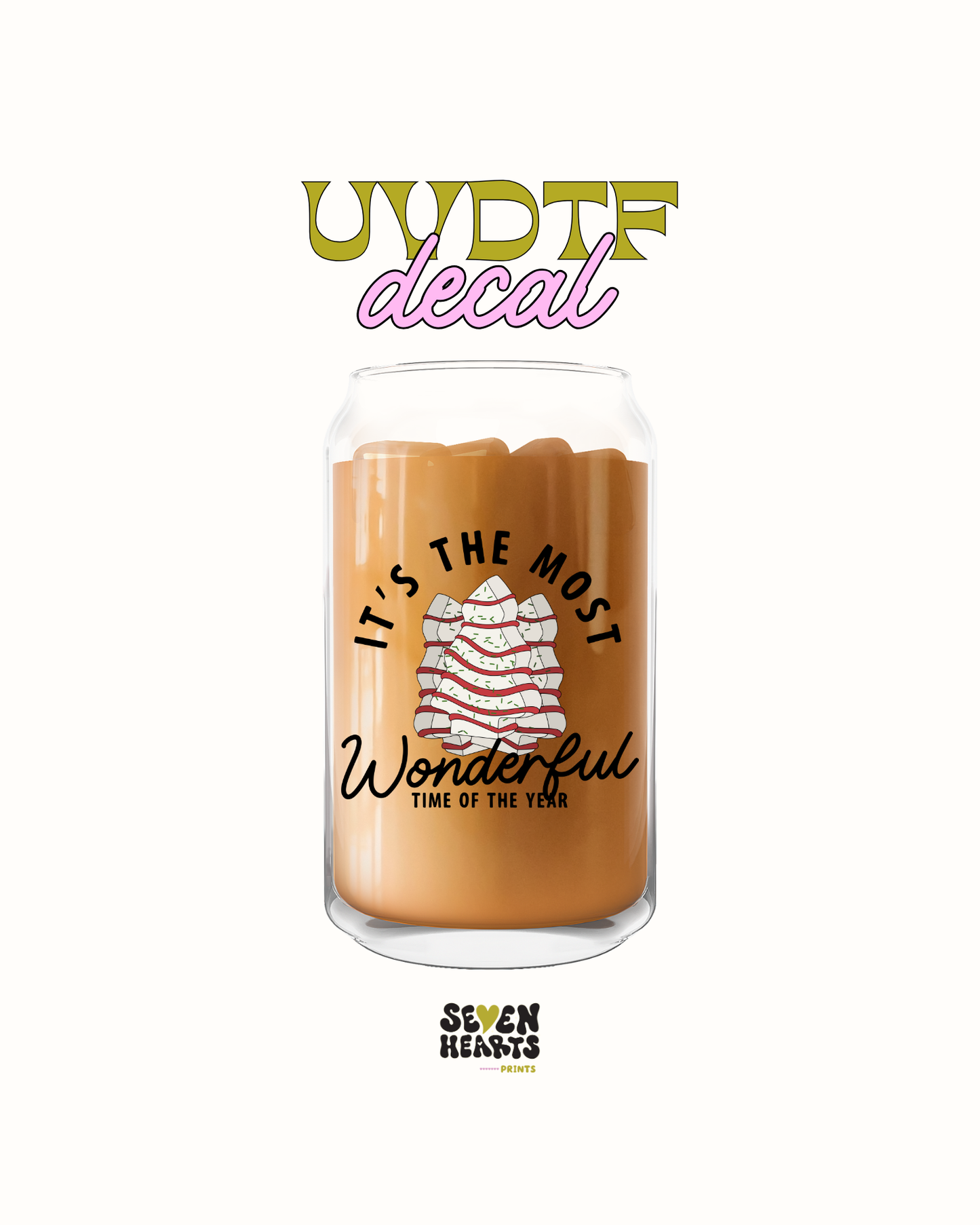its the most wonderful time of the year - UVDTF Decal