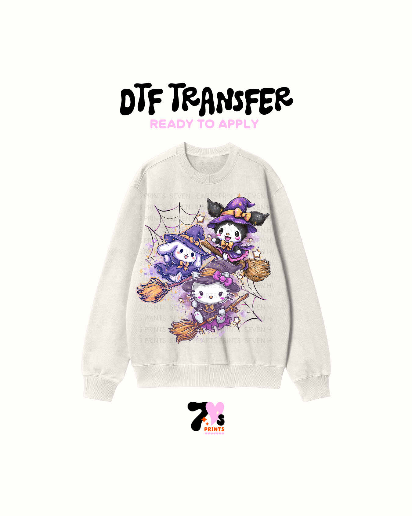 Kitty witches - DTF Transfers