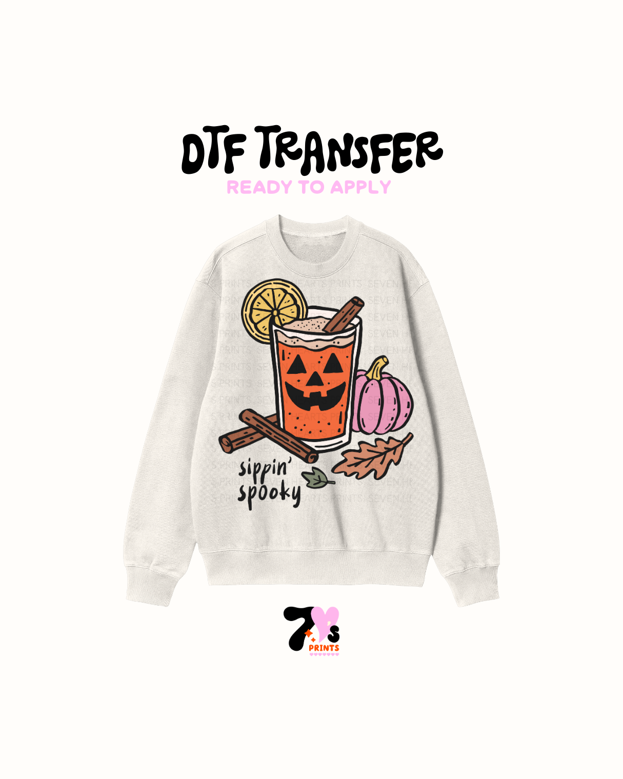 Sippin spooky - DTF Transfers