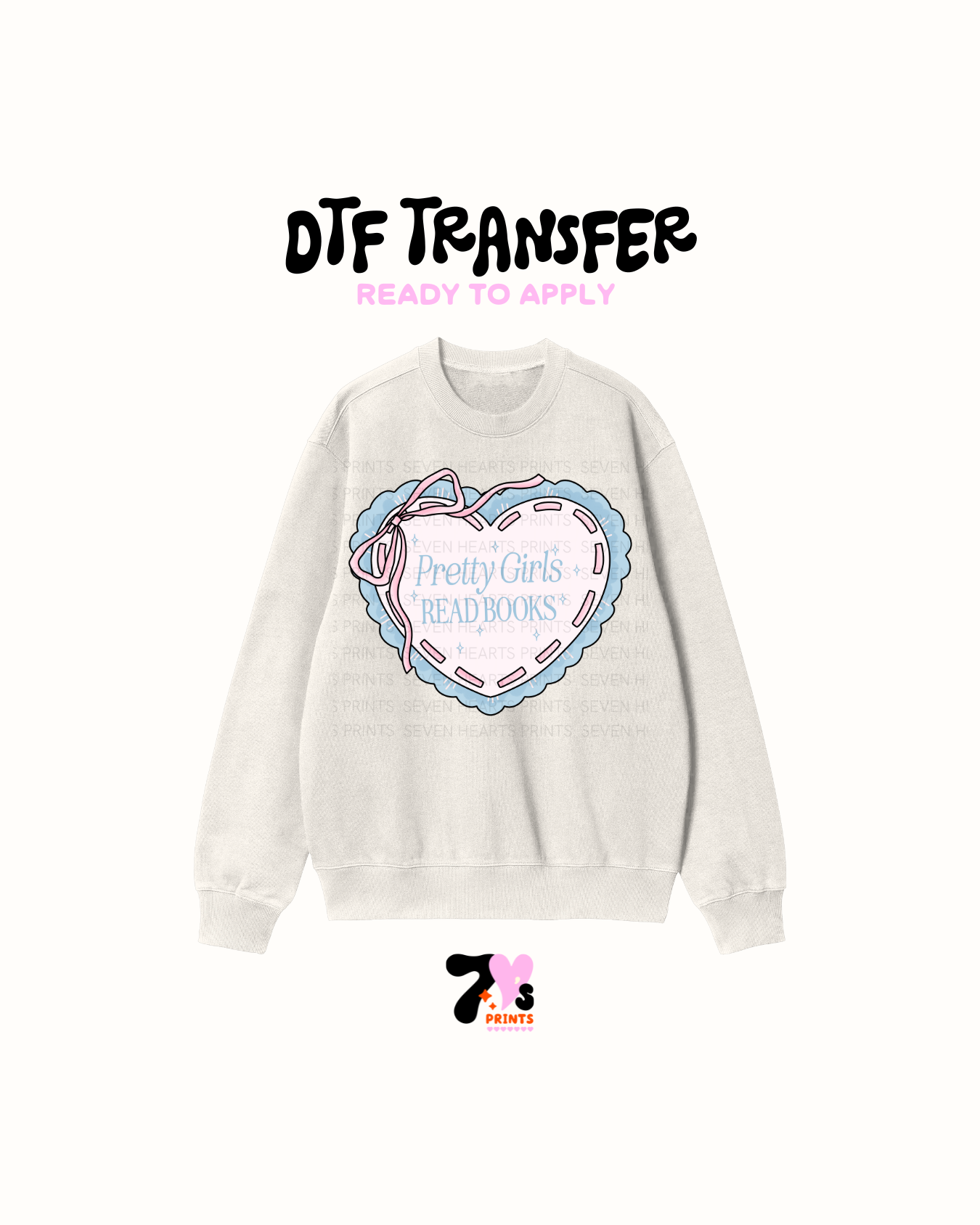 Preatty girls Read Books - DTF Transfers