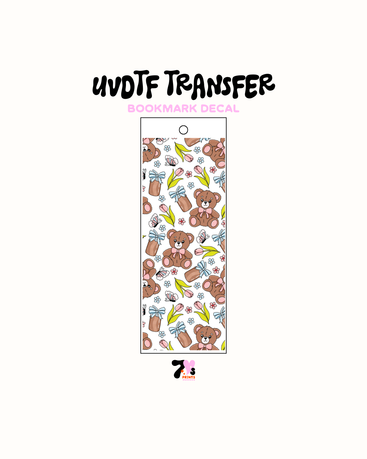 Libros de Astro - Calcomanía de marcador UVDTF