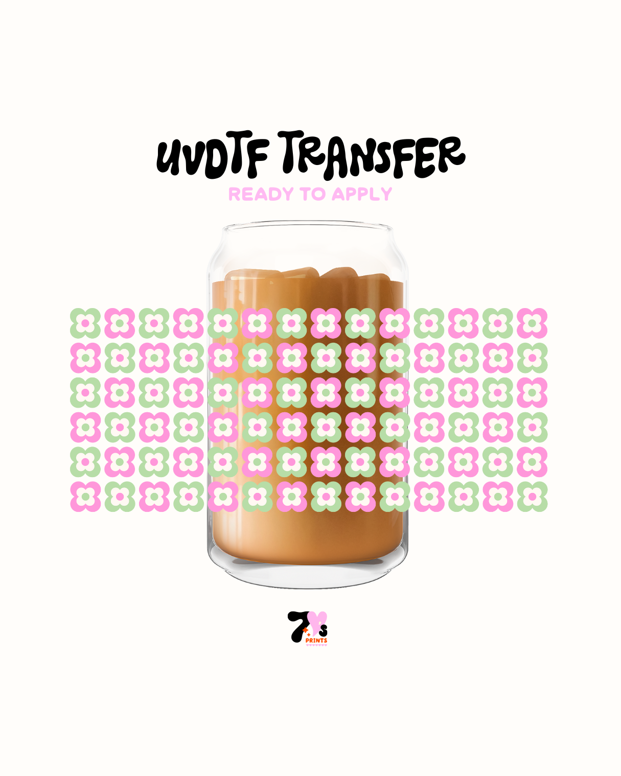Pink and Green - UVDTF Wrap