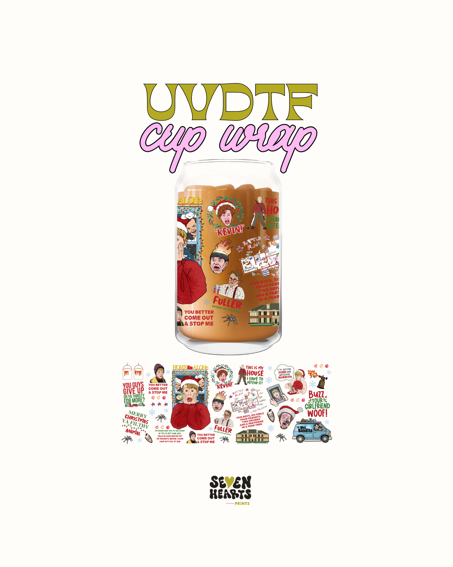 Kevin - UVDTF Cup Wrap