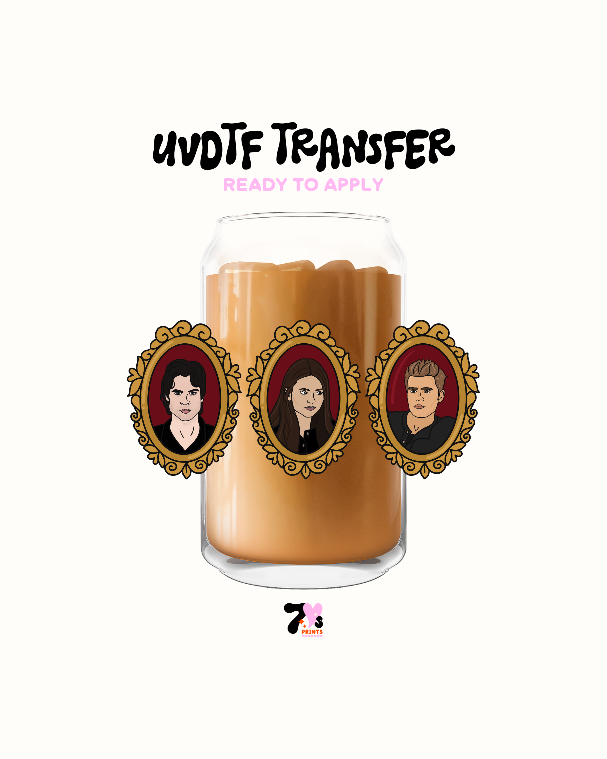 Vampire Diaries - UVDTF Decal