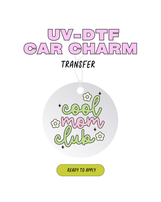 Cool mom club - Car Charm Decal