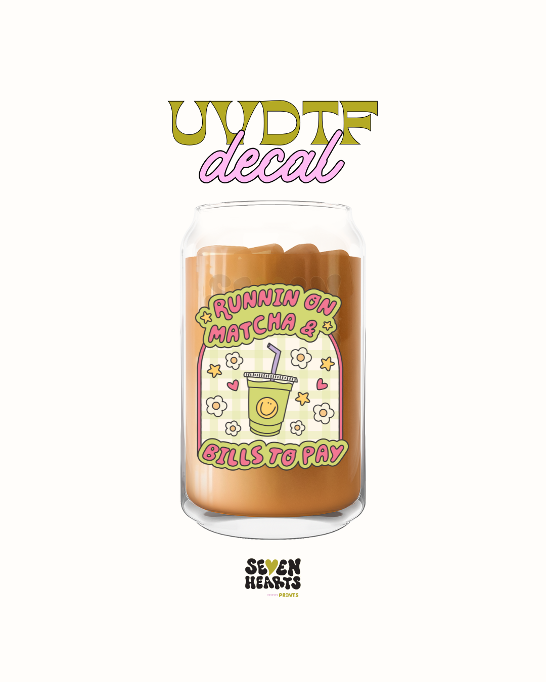 Running on matcha bills to pay checkered - UVDTF Cup