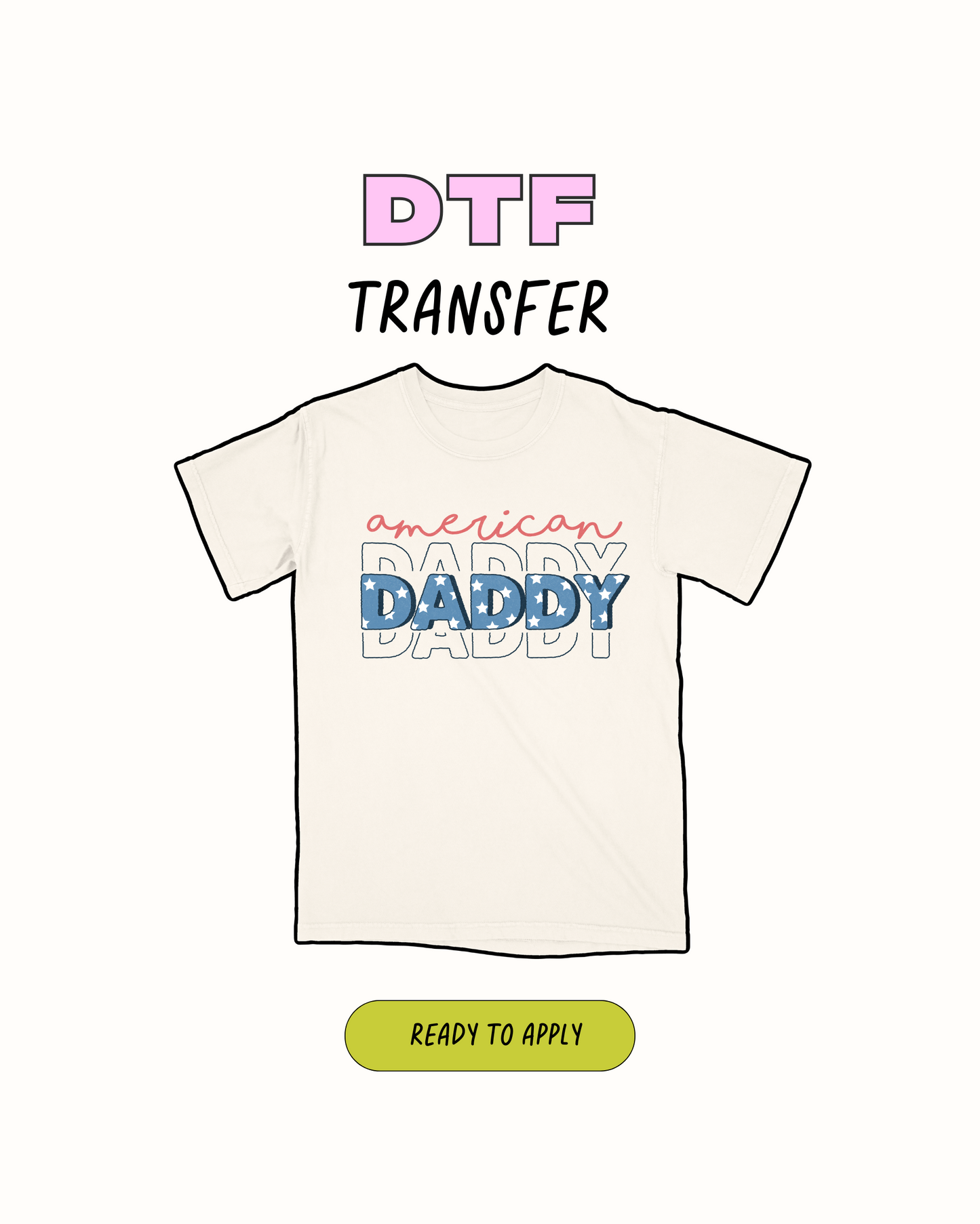 4th of July #8- DTF Transfer
