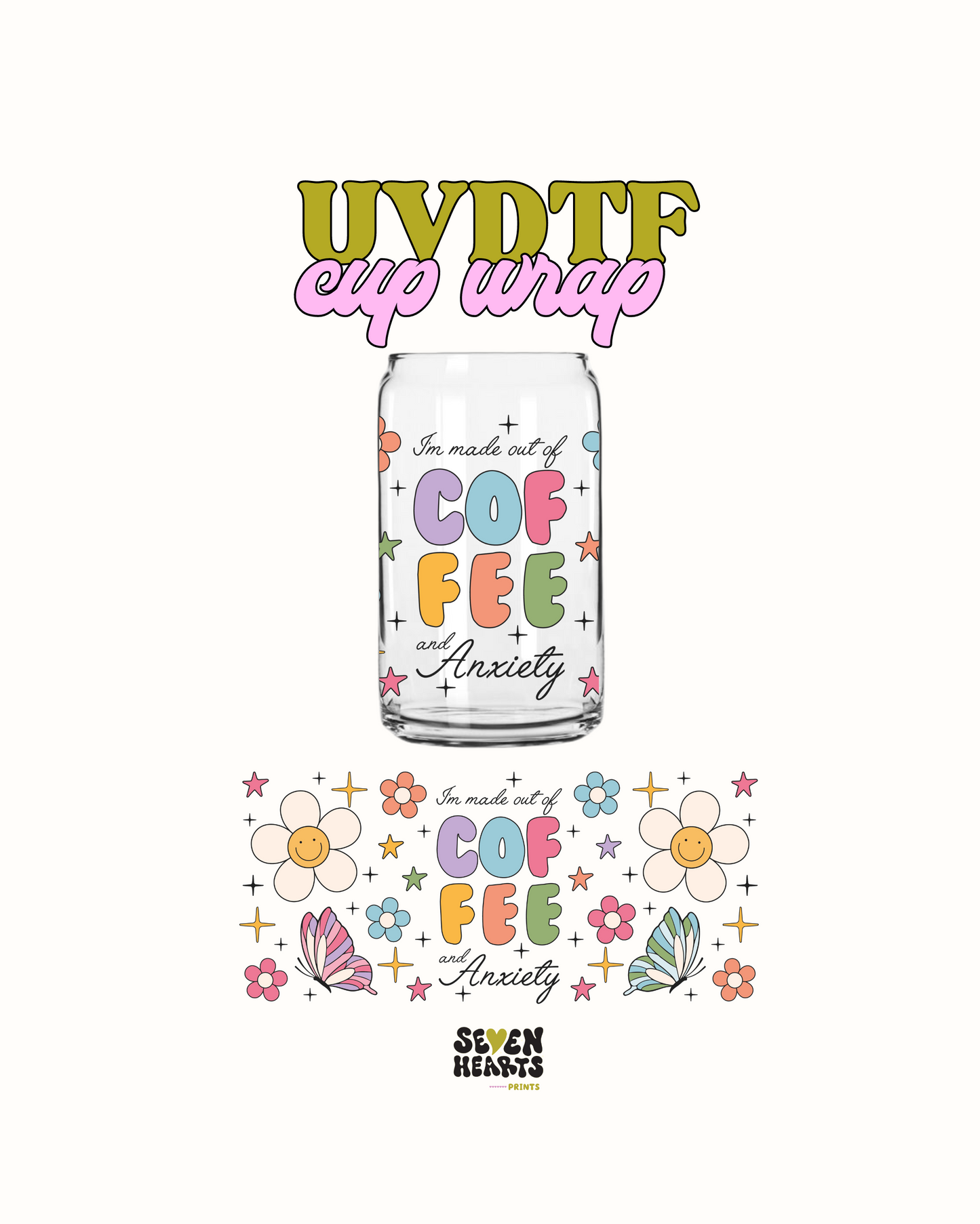 Café y ansiedad 2 - UV DTF