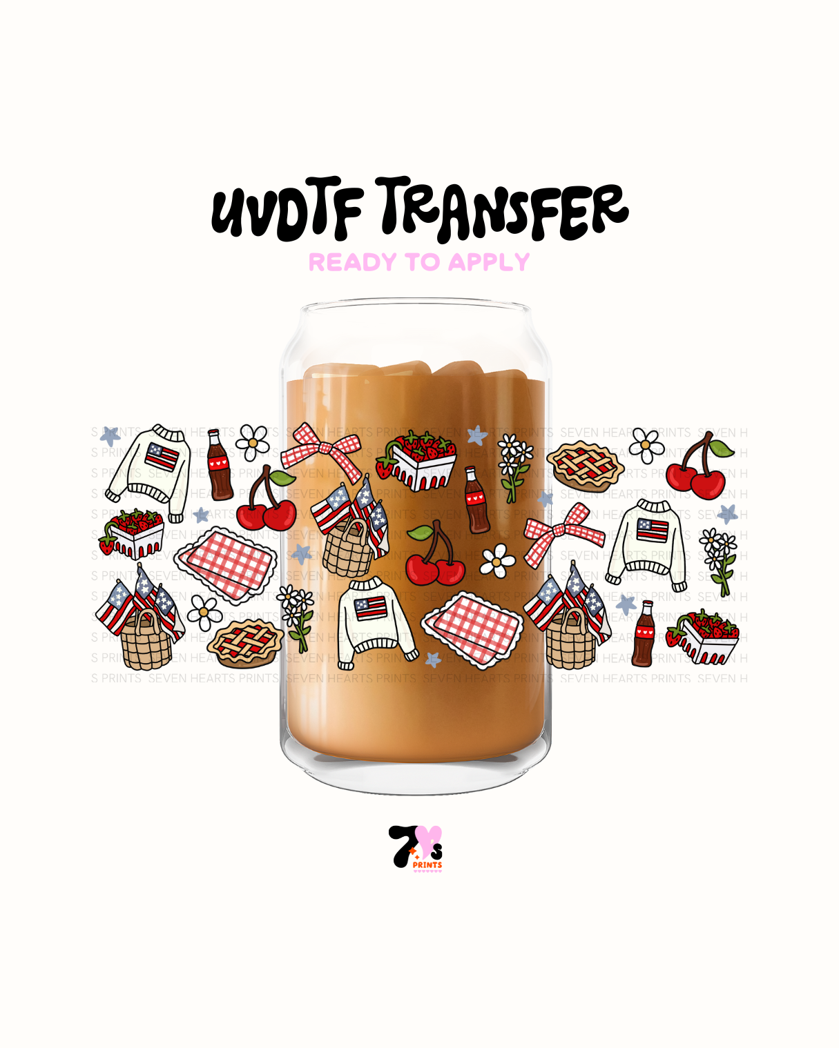 Picnic Sweaters- UVDTF Wrap