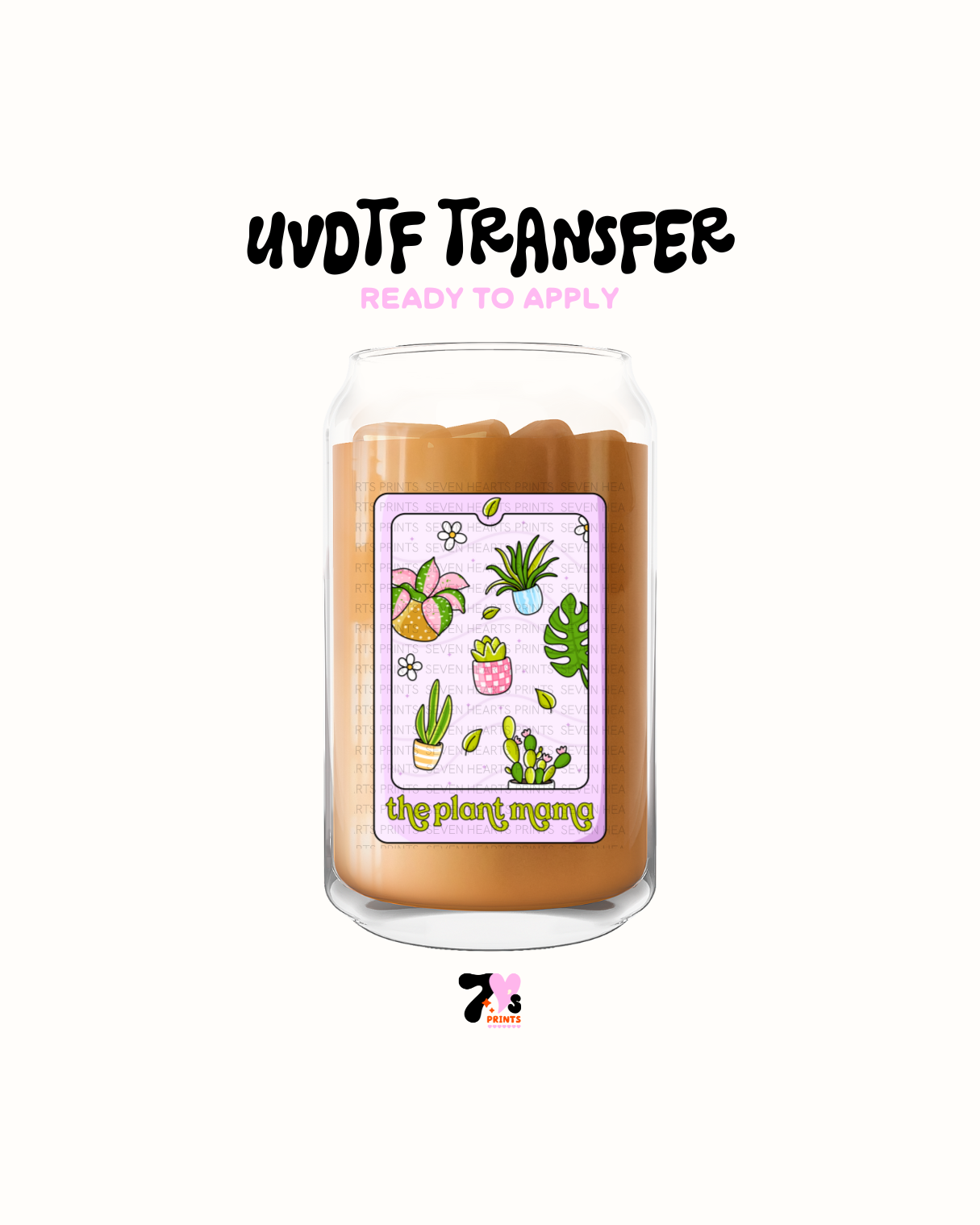 The plant mama - UVDTF Decal