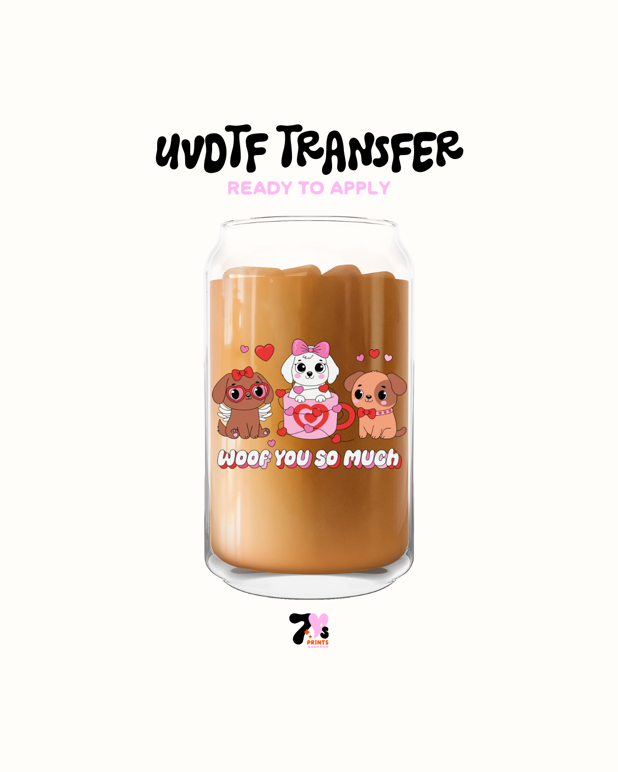 woof you so much - UVDTF Decal