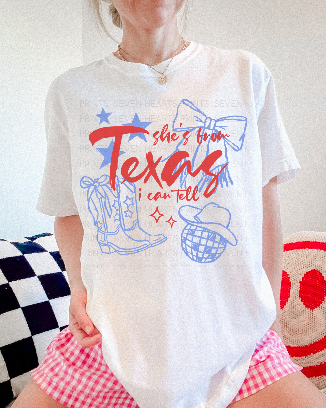 She is from Texas I can tell - DTF Transfers