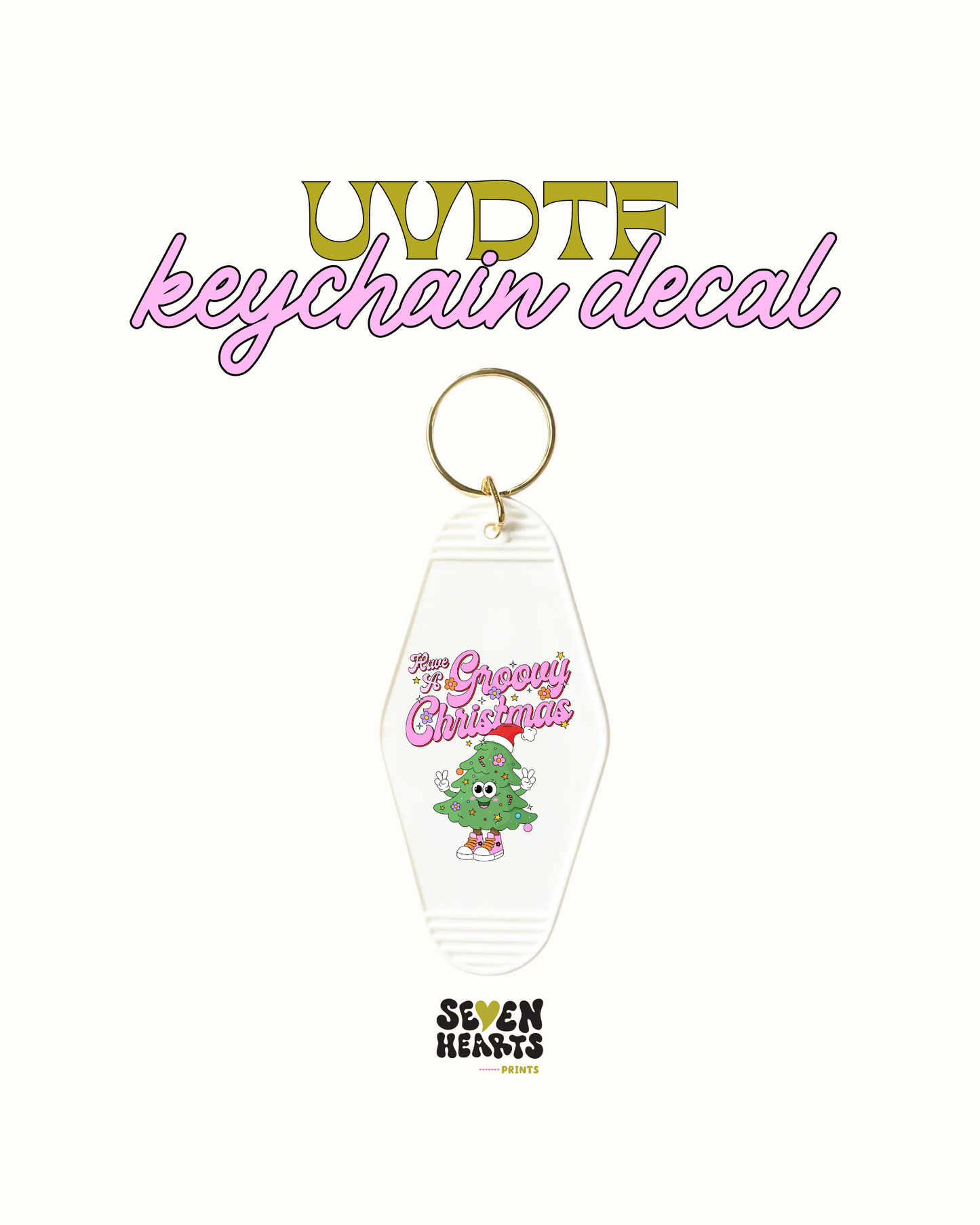 Groovy Christmas - Set of 5 UVDTF