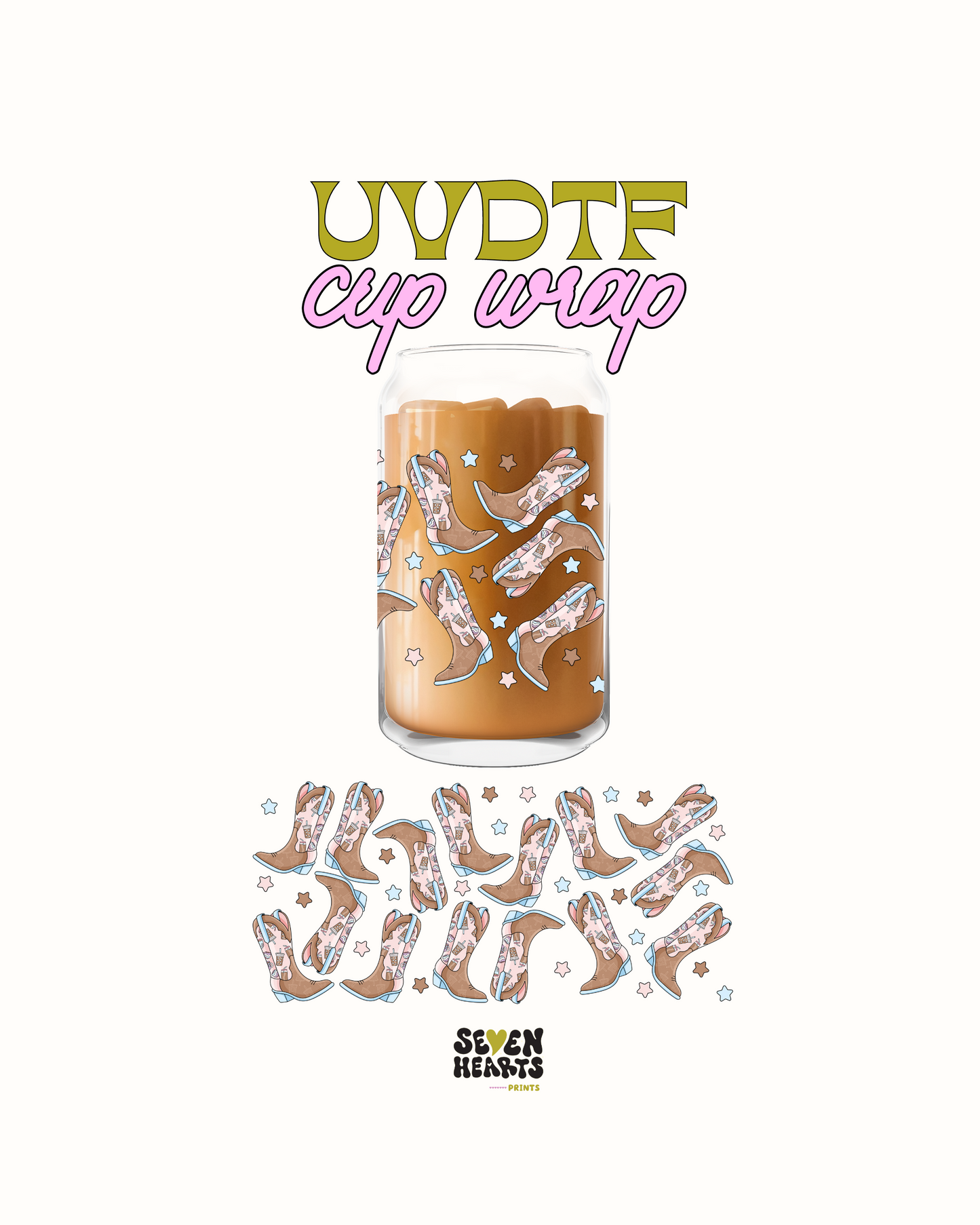 Coffee cowgirl - UVDTF