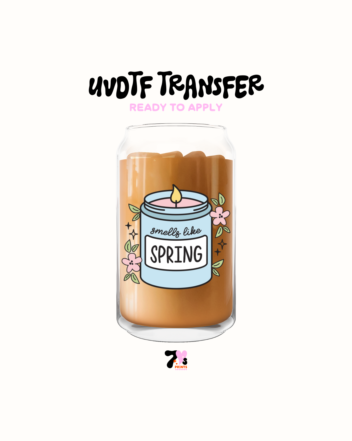 Smells like Spring - UVDTF Decal