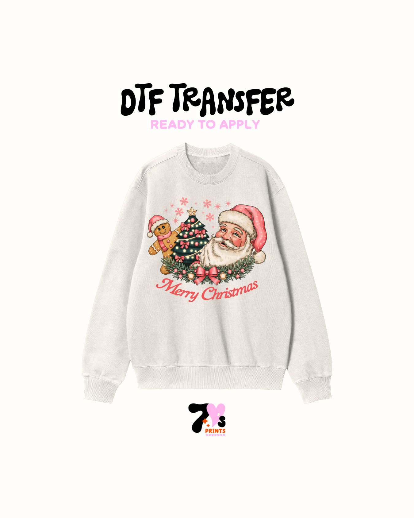 Merry xmas santa clause - DTF Transfers