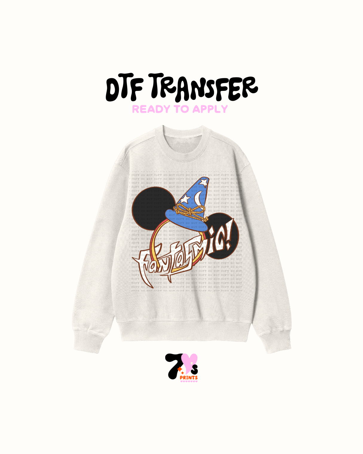 Mouse Ears  - DTF Transfer