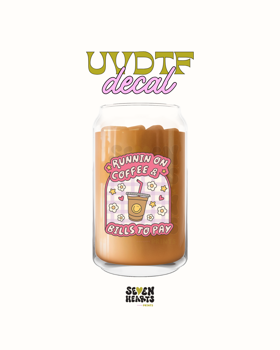Running on coffee bills to pay Chekered - UVDTF Cup