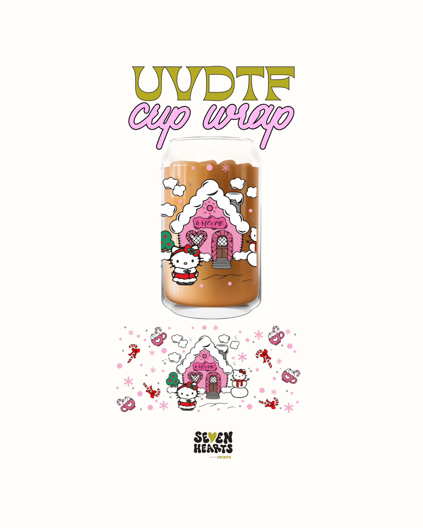 Kitty xmas - UVDTF