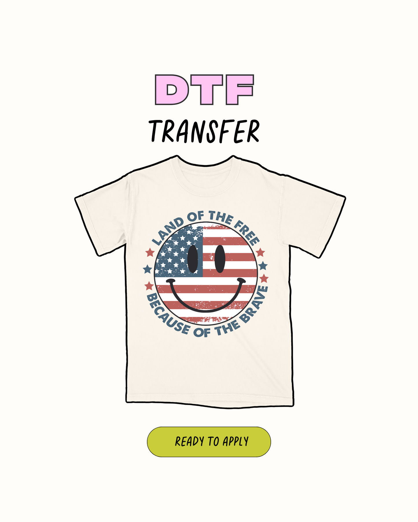 4 de julio #9- Transferencia DTF