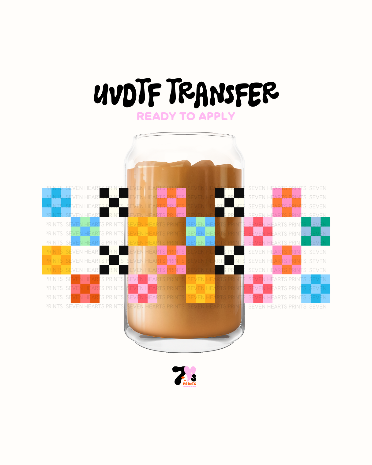Checkers - UVDTF Wrap