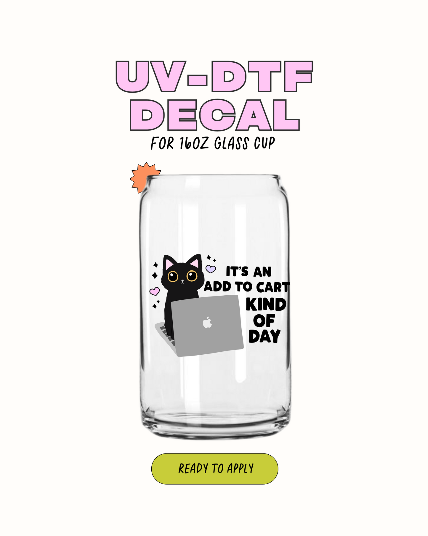 Es un día de añadir al carrito - UVDTF