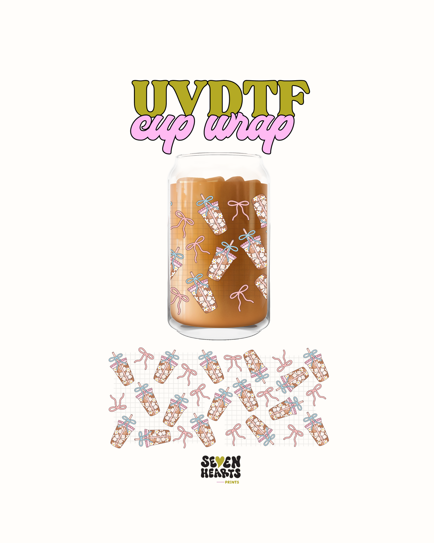 Daisy coffee - UVDTF