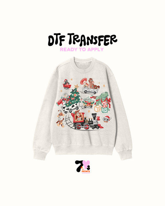 Holiday Toys - DTF Transfers