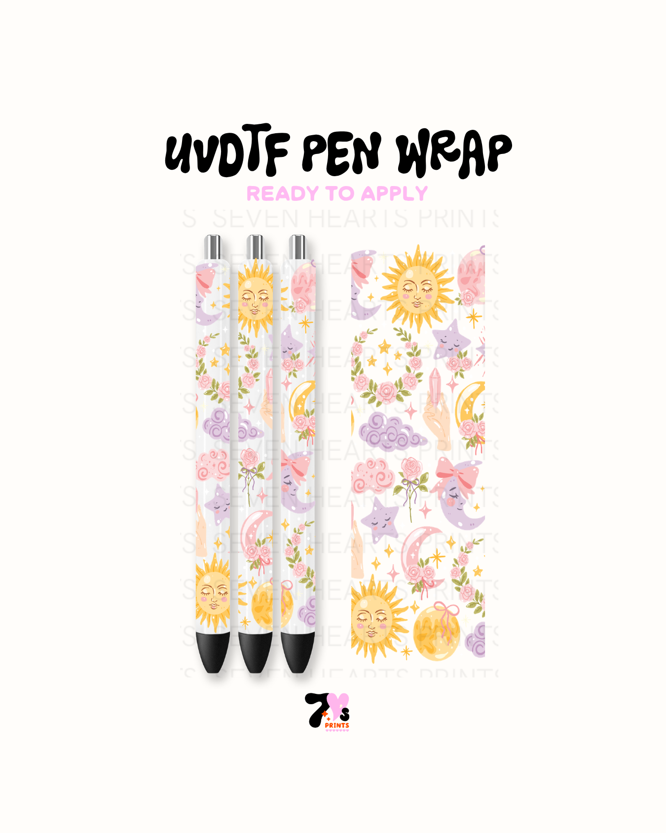 UVDTF Pen Wrap #13 Set of 3