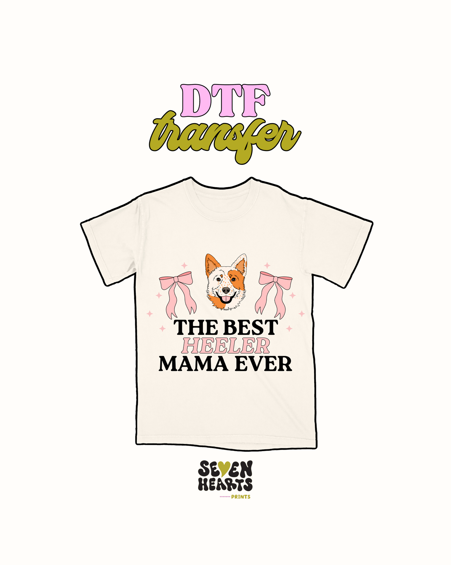 La mejor mamá Heler - Transferencia DTF