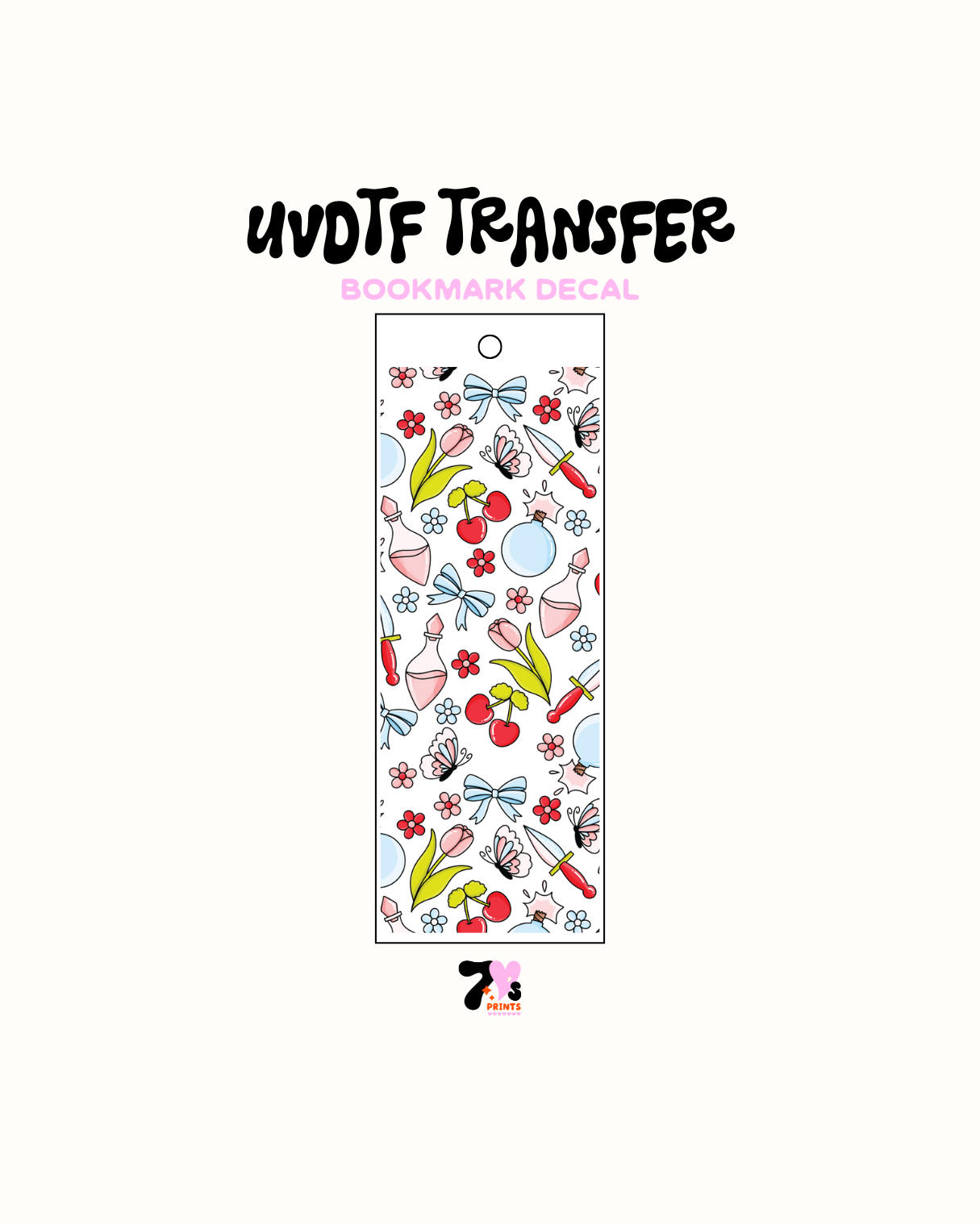 Libros de Astro - Calcomanía de marcador UVDTF